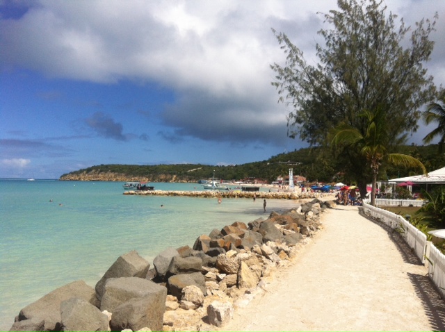 Dickenson Bay Looking North