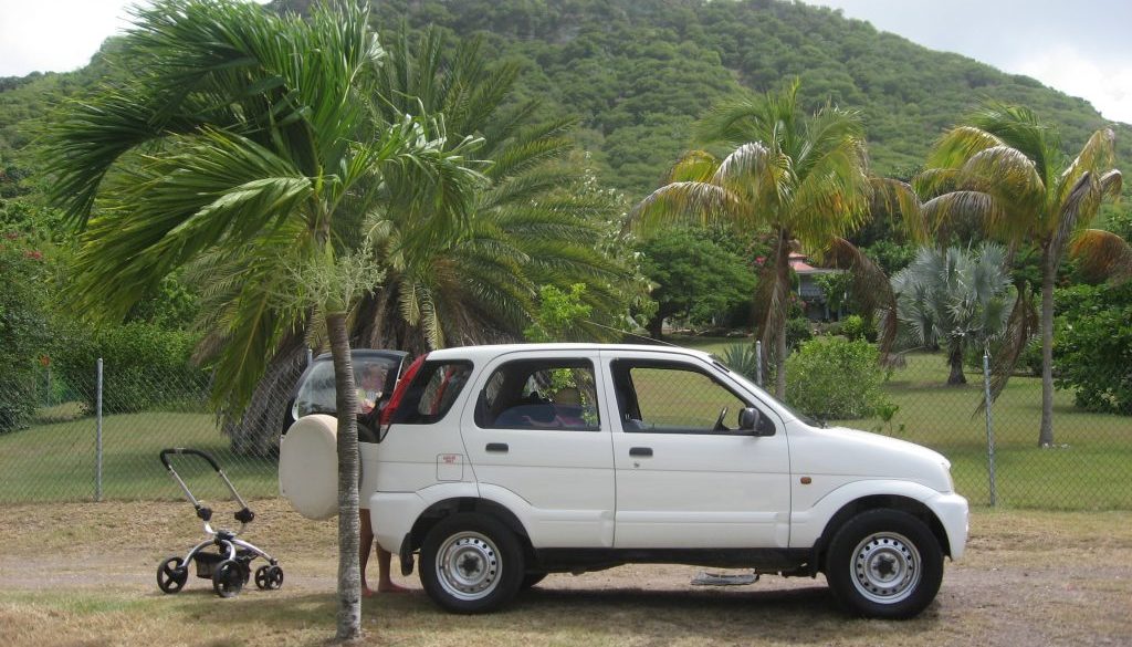 driving in antigua